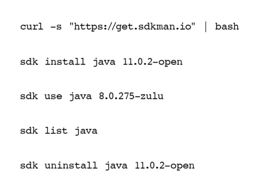 SDKMAN! simplifica la gestión de tus Kits de Desarrollo de Software